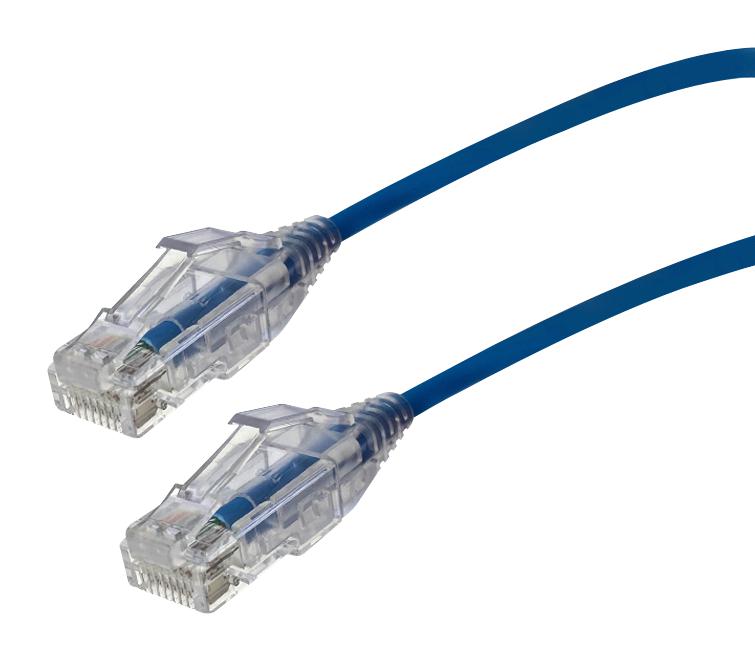 Blue RJ45 Ethernet patch cable